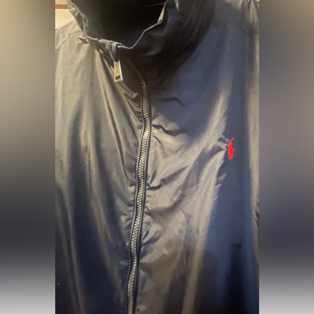 Ralph Lauren Polo Men's Navy Windbreaker - Picture 2 of 5